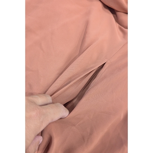 Birdy Grey Kaia Chiffon Dress in Desert Rose Size Medium - Picture 6 of 8